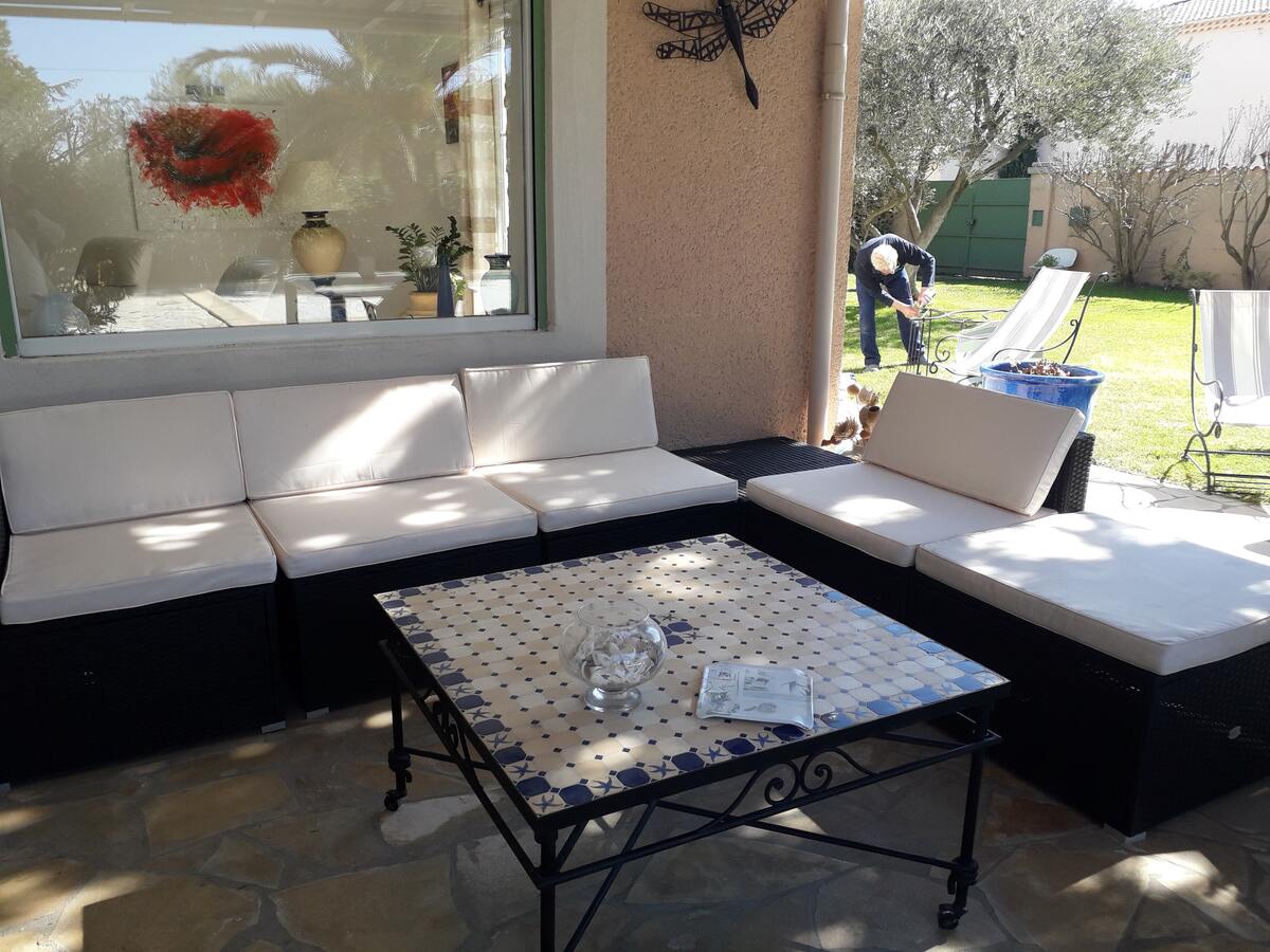 Maison avec piscine privée chauffée à Orange, jardin et 3 chambres - Photo 22