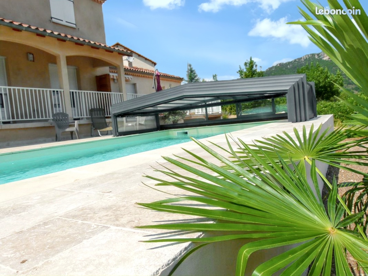 Maison 60 m² vue montagne à Nant, piscine été - Photo 1
