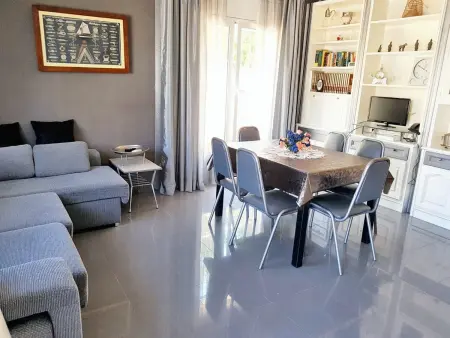 Location maison à Coma ruga, Maison spacieuse avec vue sur la mer à Coma-ruga