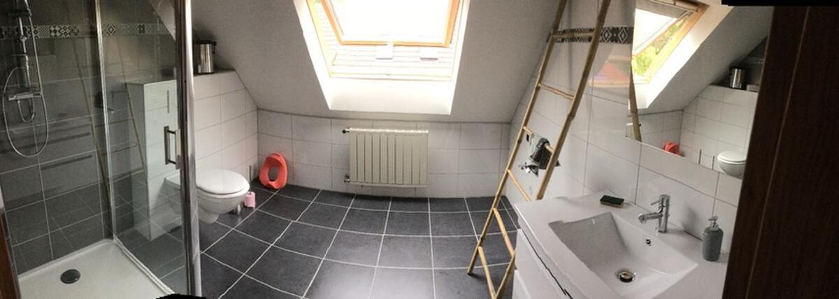 Appartement 120 m² terrasse, jardin et piscine à Lohr - Photo 31