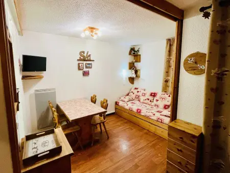 Studio 24 m² vue montagne aux pieds des pistes à Mâcot-la-Plagne : photo 3