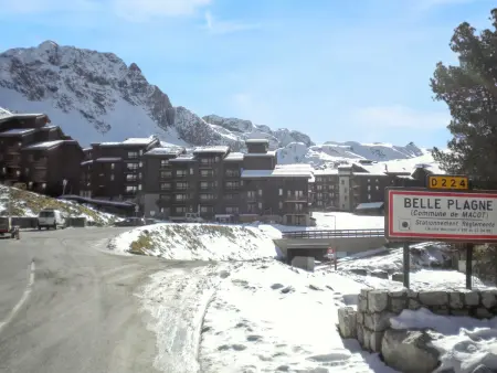 Studio 24 m² vue montagne aux pieds des pistes à Mâcot-la-Plagne : photo 6