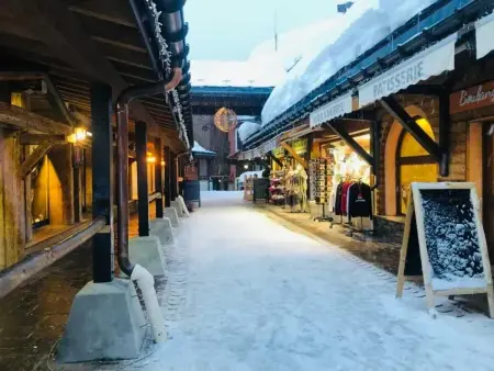 Studio 24 m² vue montagne aux pieds des pistes à Mâcot-la-Plagne : photo 12