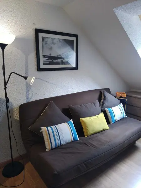 Location appartement à Puy Saint Vincent, Studio douillet à Puy-Saint-Vincent, 16 m², vue sur la montagne.