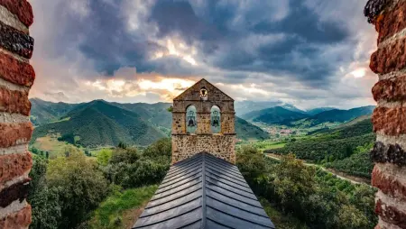 Appartement vue montagne et cheminée à Tolva, 6 personnes : photo 48