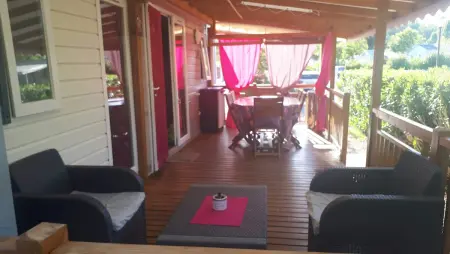 Bungalow 3 chambres avec piscine partagée à Fréjus : photo 11