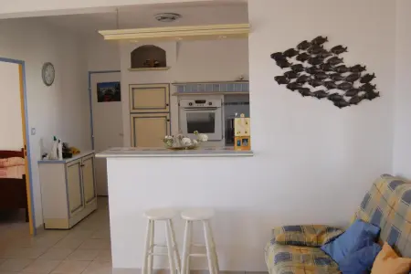 Appartement 48 m² avec piscine partagée à 600 m de la plage, Valras-Plage : photo 4