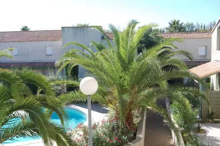 Appartement 48 m² avec piscine partagée à 600 m de la plage, Valras-Plage : photo 15
