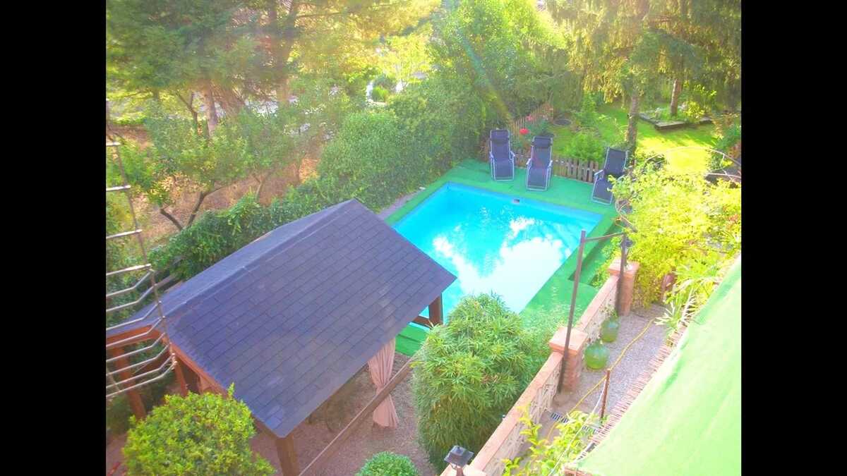 Villa 18 pers., piscine privée et jardin montagnard - Photo 12