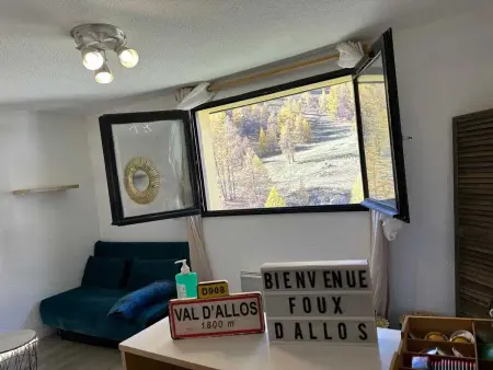 Studio confortable à Allos - 23 m² avec vue montagne - Photo 9