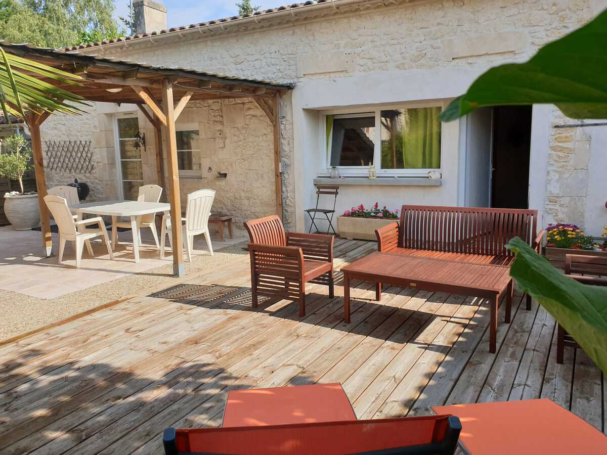 Maison 4 pers. avec piscine partagée à Meursac - Photo 4