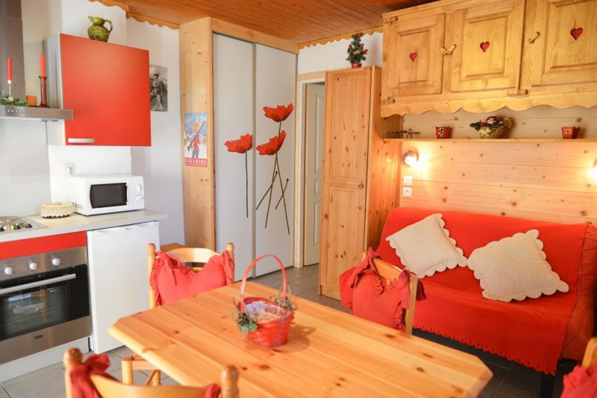 Studio 25 m² avec jardin et vue montagne à Valloire - Photo 2