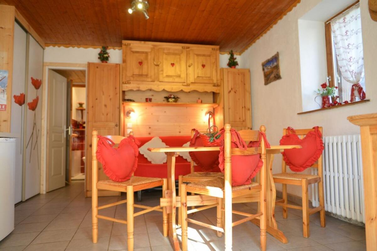 Studio 25 m² avec jardin et vue montagne à Valloire - Photo 4