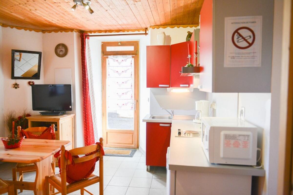 Studio 25 m² avec jardin et vue montagne à Valloire - Photo 6