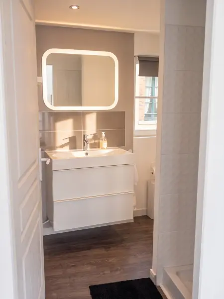 Appartement moderne à Granville - 55 m² - Vue sur mer : photo 7