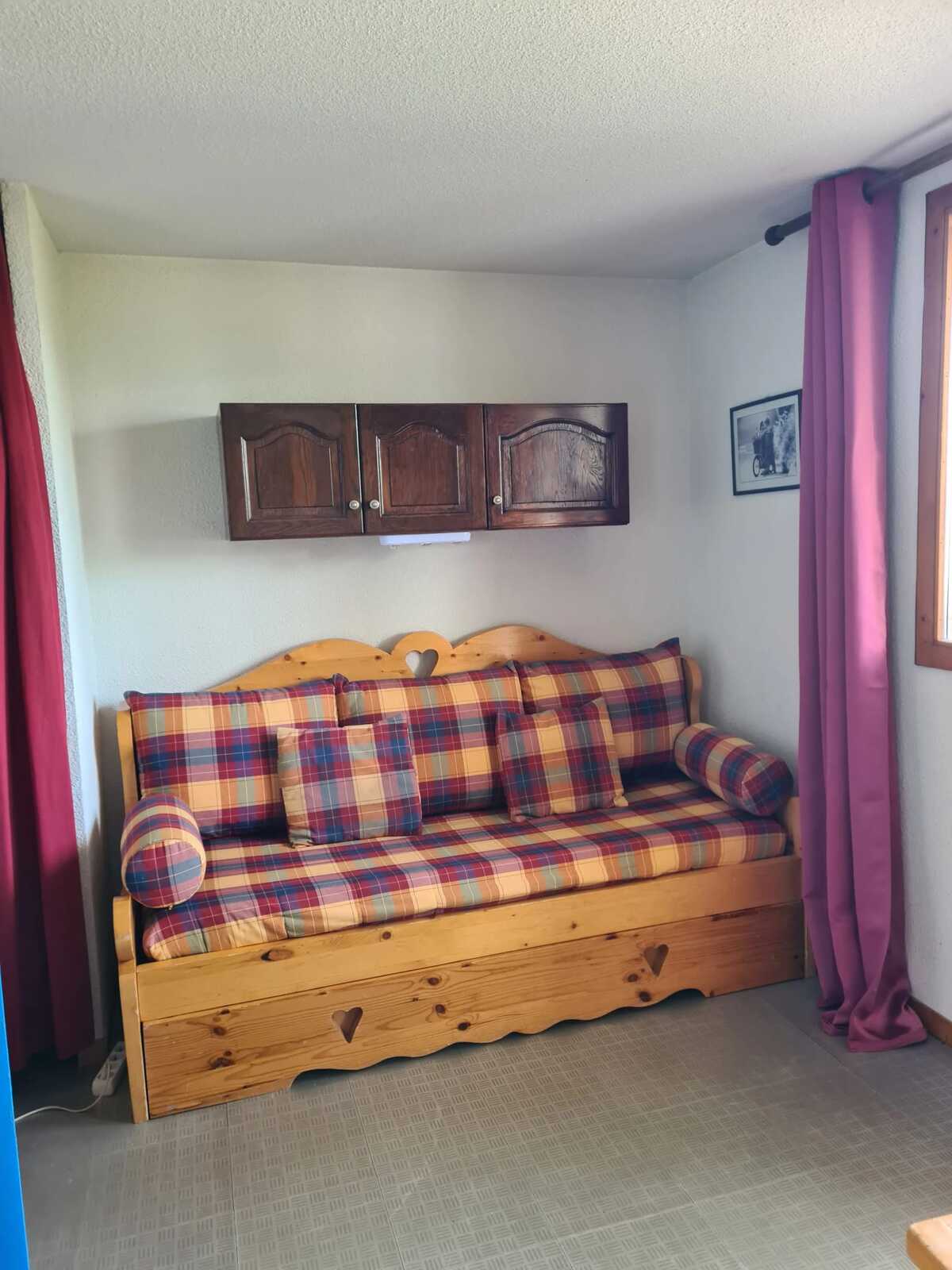 Studio 20 m² avec balcon, vue montagne à Vallandry - Photo 4