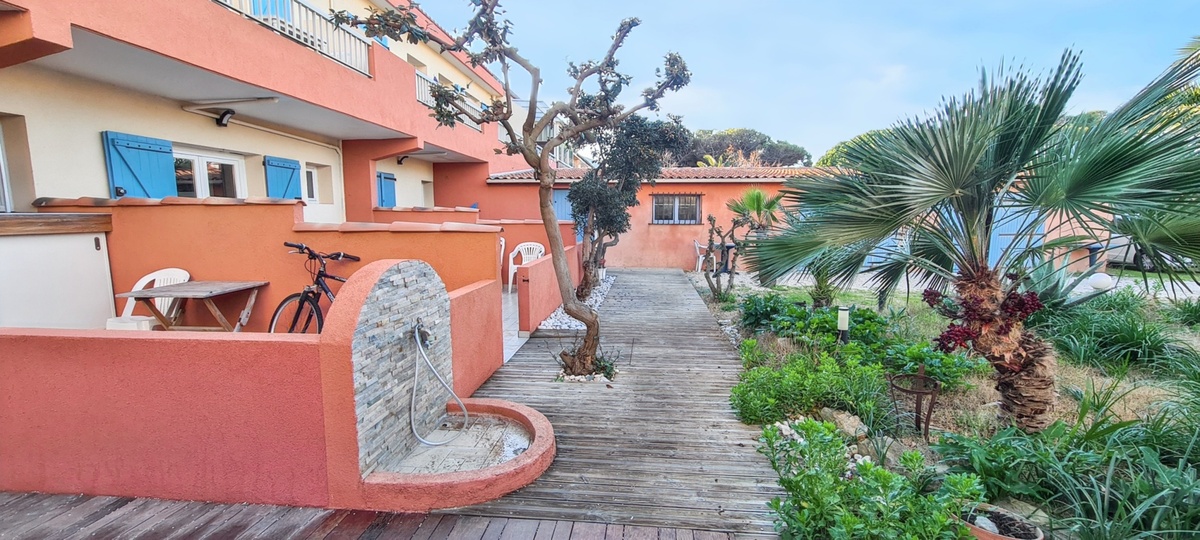 Studio climatisé à Hyères, jardin et barbecue - Photo 2
