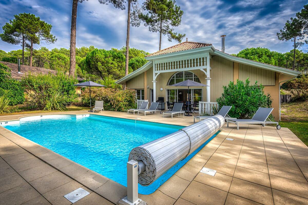 Villa 6 pers. avec piscine privée à Lacanau - Photo 3