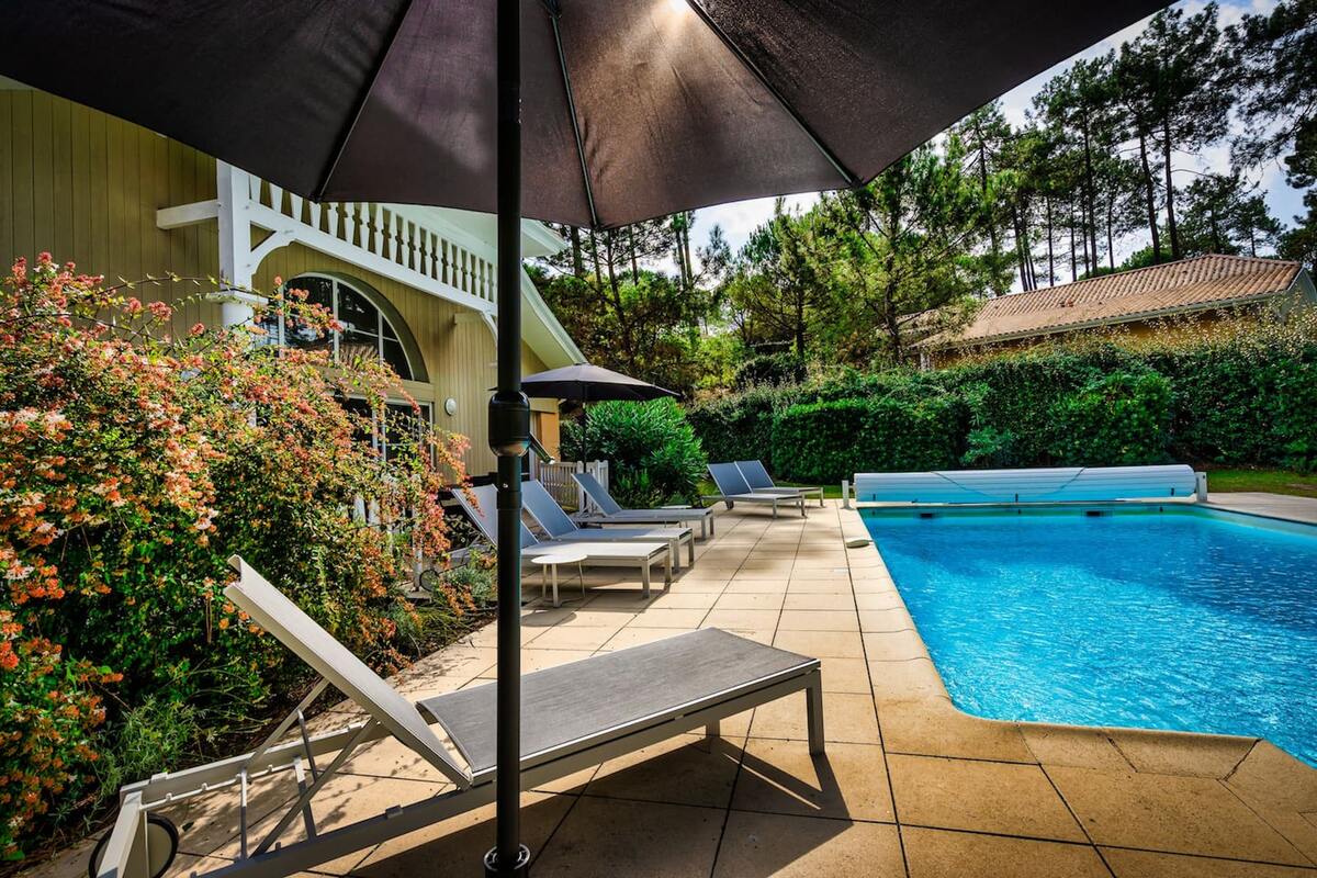 Villa 6 pers. avec piscine privée à Lacanau - Photo 4