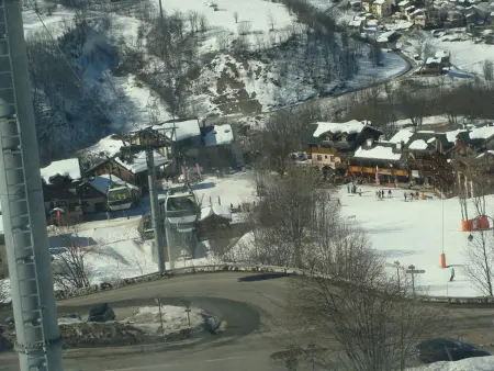 Maison avec vue montagne et balcon aux Belleville, 6 pers. : photo 10