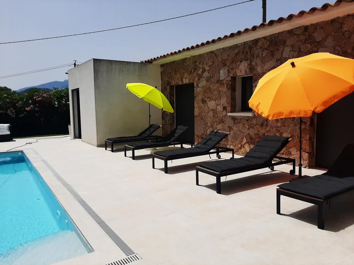 Villa 160 m² Porto-Vecchio, piscine privée, 10 personnes - Photo 2