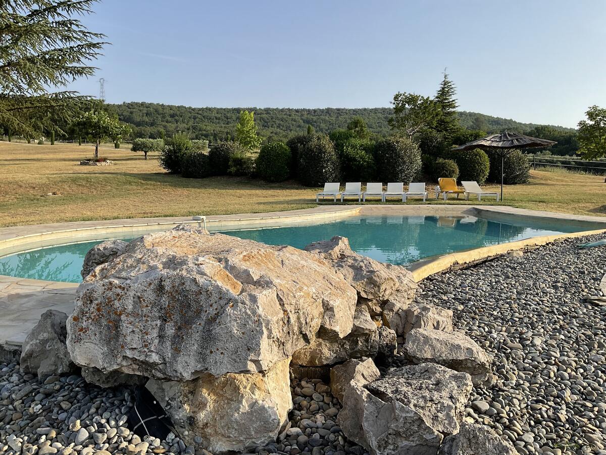 Villa 12 personnes à Saint-Maime, piscine privée mai-septembre - Photo 4