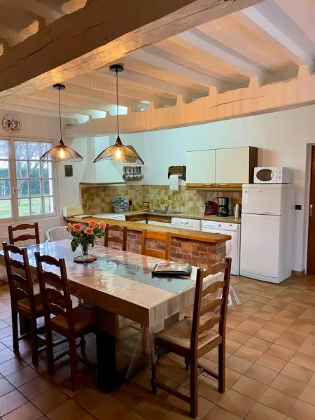 Maison charmante à Tours-en-Vimeu avec grand jardin clos - Photo 9