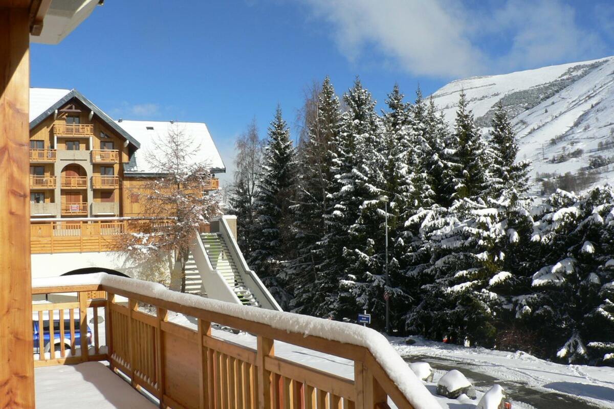 Appart 8 pers aux Deux Alpes, balcon vue montagne - Photo 7