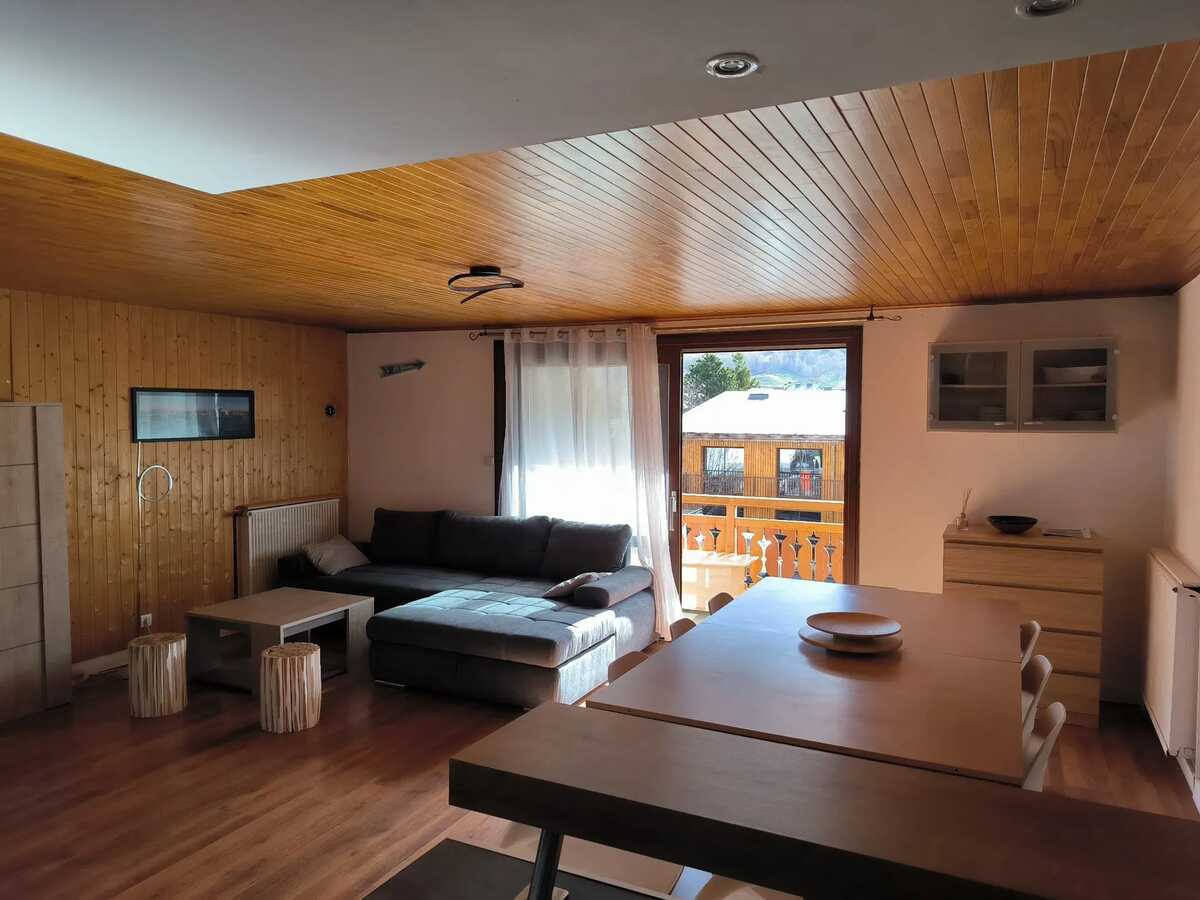 Appart 8 pers aux Deux Alpes, balcon vue montagne - Photo 16