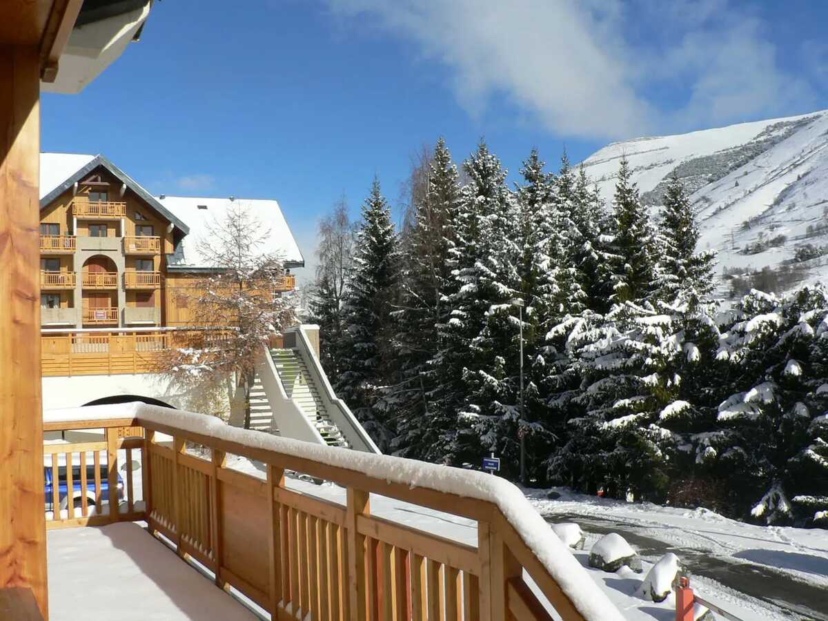 Appart 8 pers aux Deux Alpes, balcon vue montagne - Photo 23