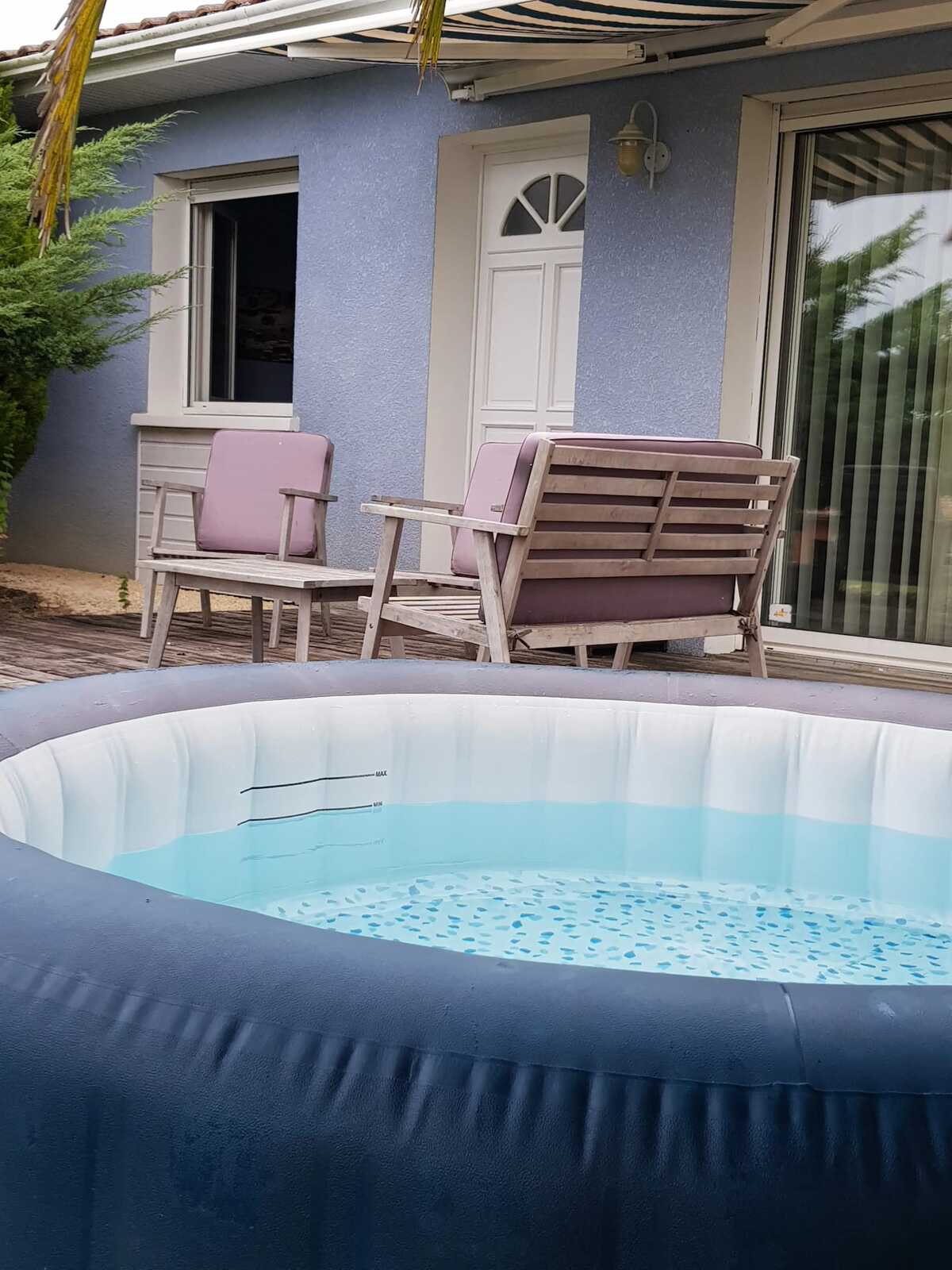 Maison 100 m² avec jacuzzi et jardin à Angoumé - Photo 29