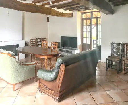 Maison 16 personnes avec jardin clôturé à Mouterre-Silly : photo 24