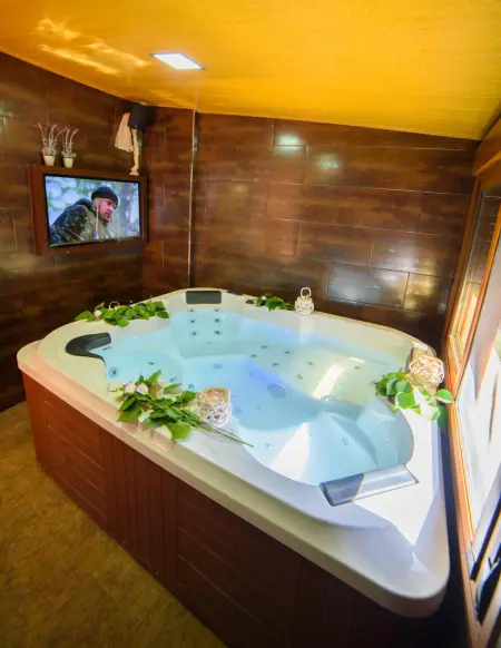 Chalet confortable à Laroya + piscine, Maison 2 personnes à Laroya - Photo 4