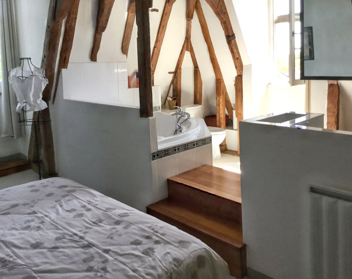 Manoir 15 pers. avec jacuzzi et sauna à Saint-Genès-du-Retz - Photo 2