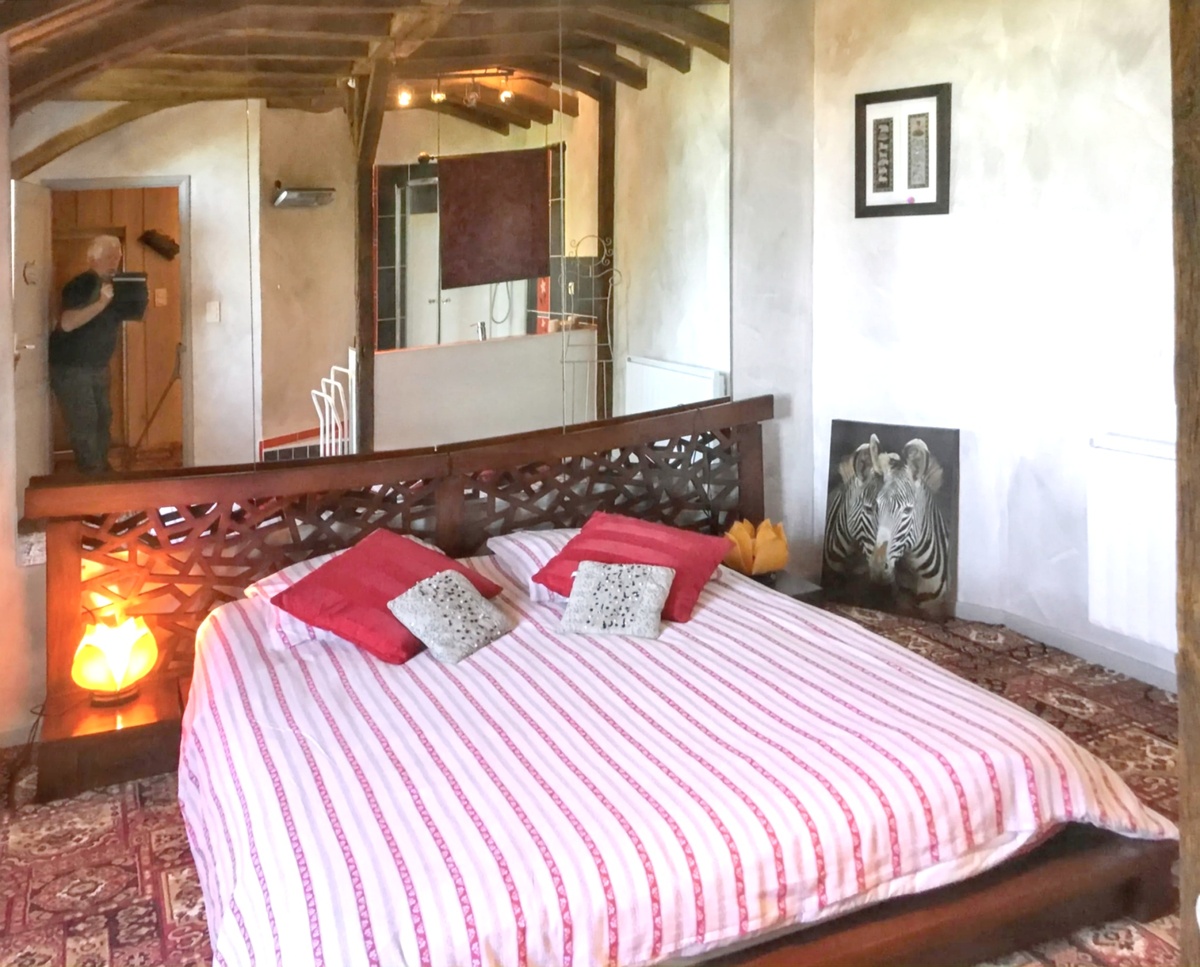 Manoir 15 pers. avec jacuzzi et sauna à Saint-Genès-du-Retz - Photo 11