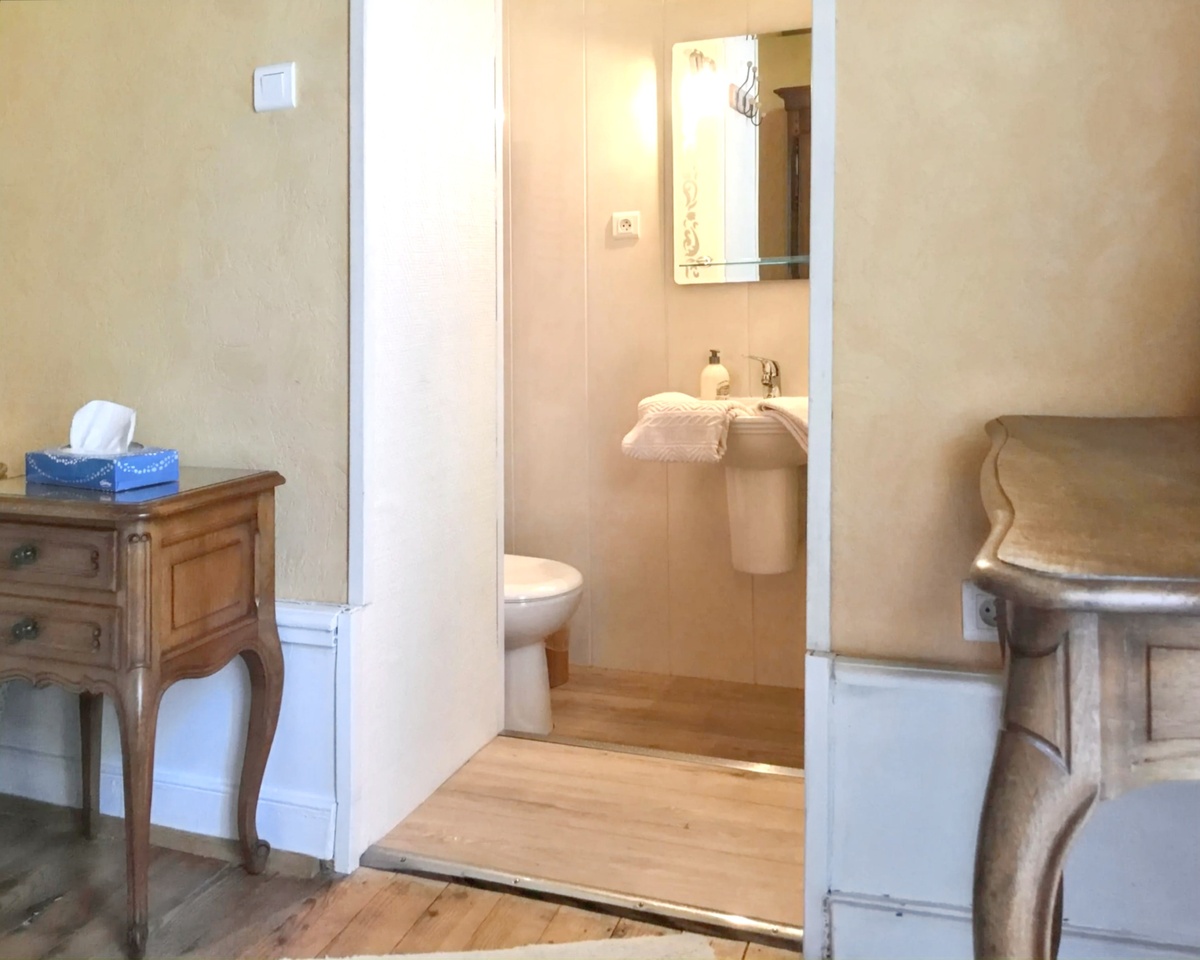 Manoir 15 pers. avec jacuzzi et sauna à Saint-Genès-du-Retz - Photo 13