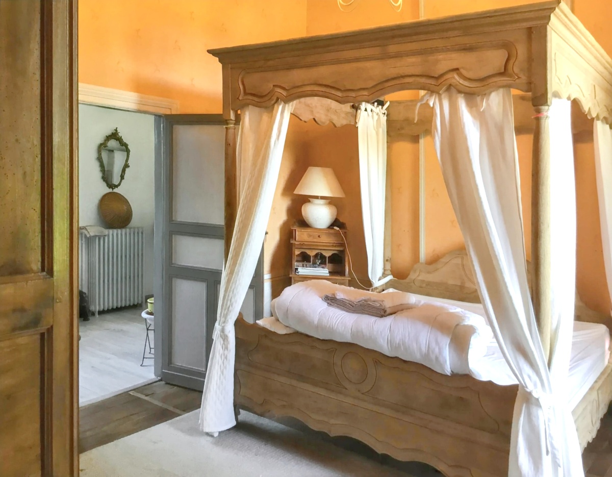 Manoir 15 pers. avec jacuzzi et sauna à Saint-Genès-du-Retz - Photo 14