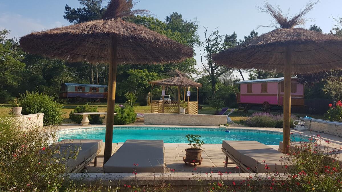 Maison 1 chambre avec piscine partagée toute l'année - Photo 3