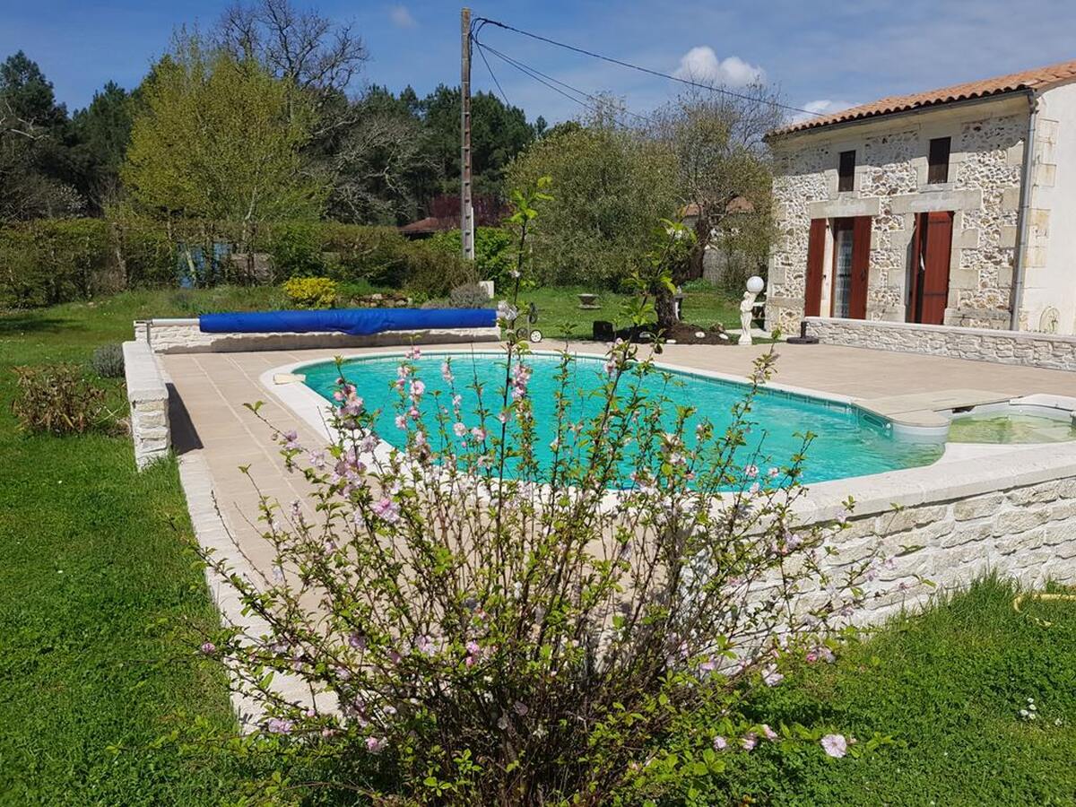 Maison 1 chambre avec piscine partagée toute l'année - Photo 14