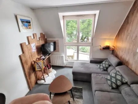 Chalet avec vue montagne et terrasse privée à Kruth, 6 pers. : photo 5