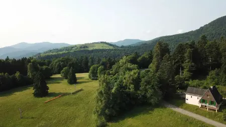 Chalet avec vue montagne et terrasse privée à Kruth, 6 pers. : photo 21