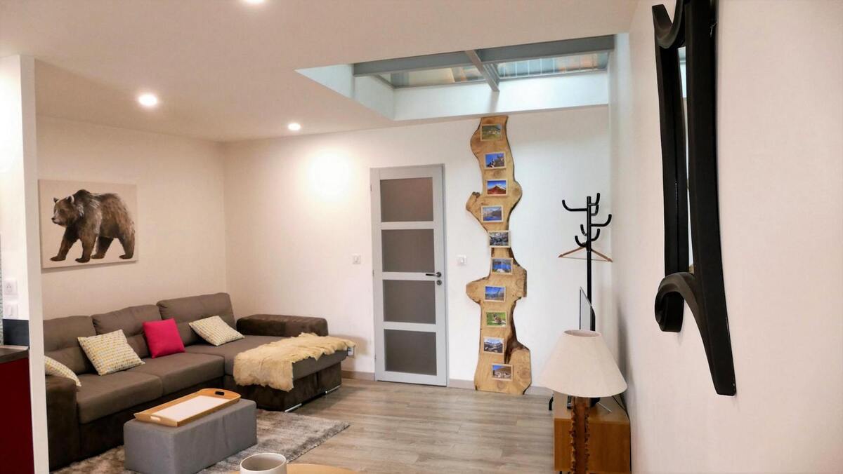 Maison 8 pers. à Guchan, jacuzzi et vue montagne - Photo 12