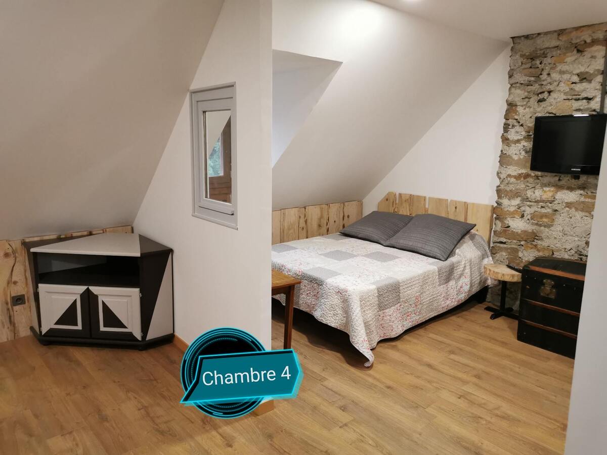 Maison 8 pers. à Guchan, jacuzzi et vue montagne - Photo 28