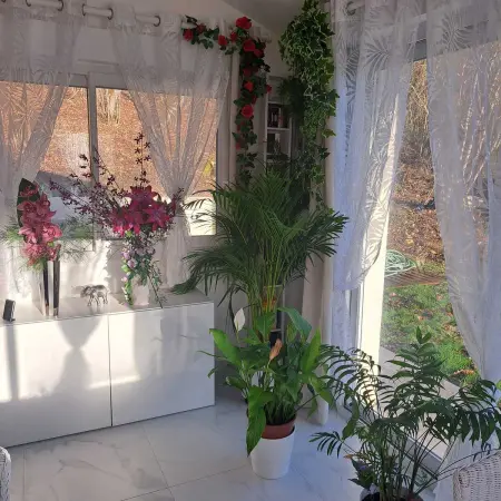Maison de charme à Saint-Cyr-la-Rivière avec jardin clôturé : photo 9