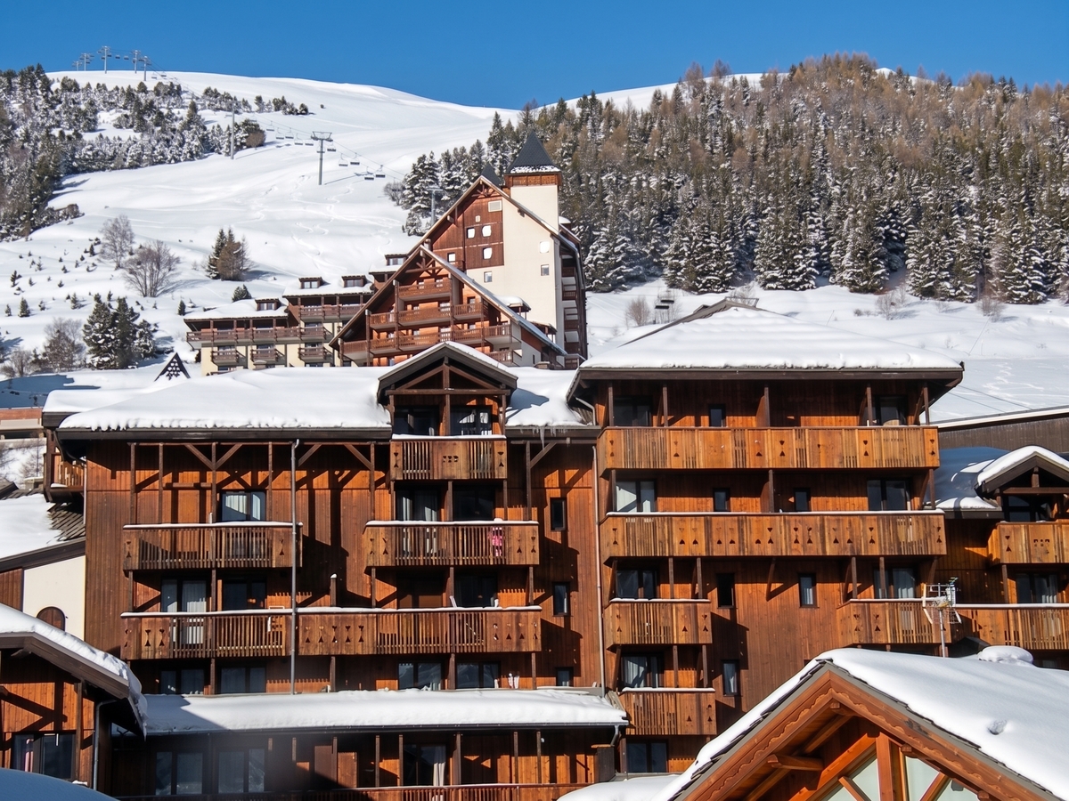 Studio 4 pers. aux Deux Alpes avec balcon vue montagne - Photo 5