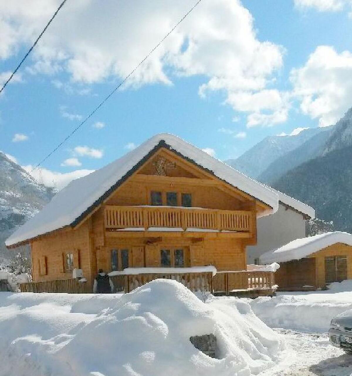 Chalet 3 étoiles à Orlu avec jacuzzi et vue montagne - Photo 7