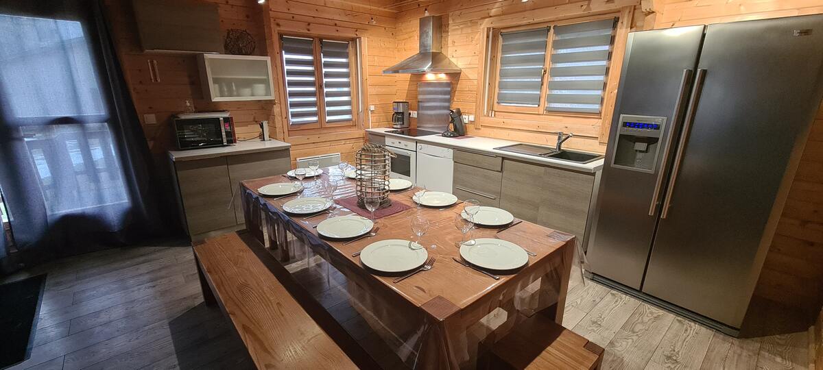 Chalet 3 étoiles à Orlu avec jacuzzi et vue montagne - Photo 10