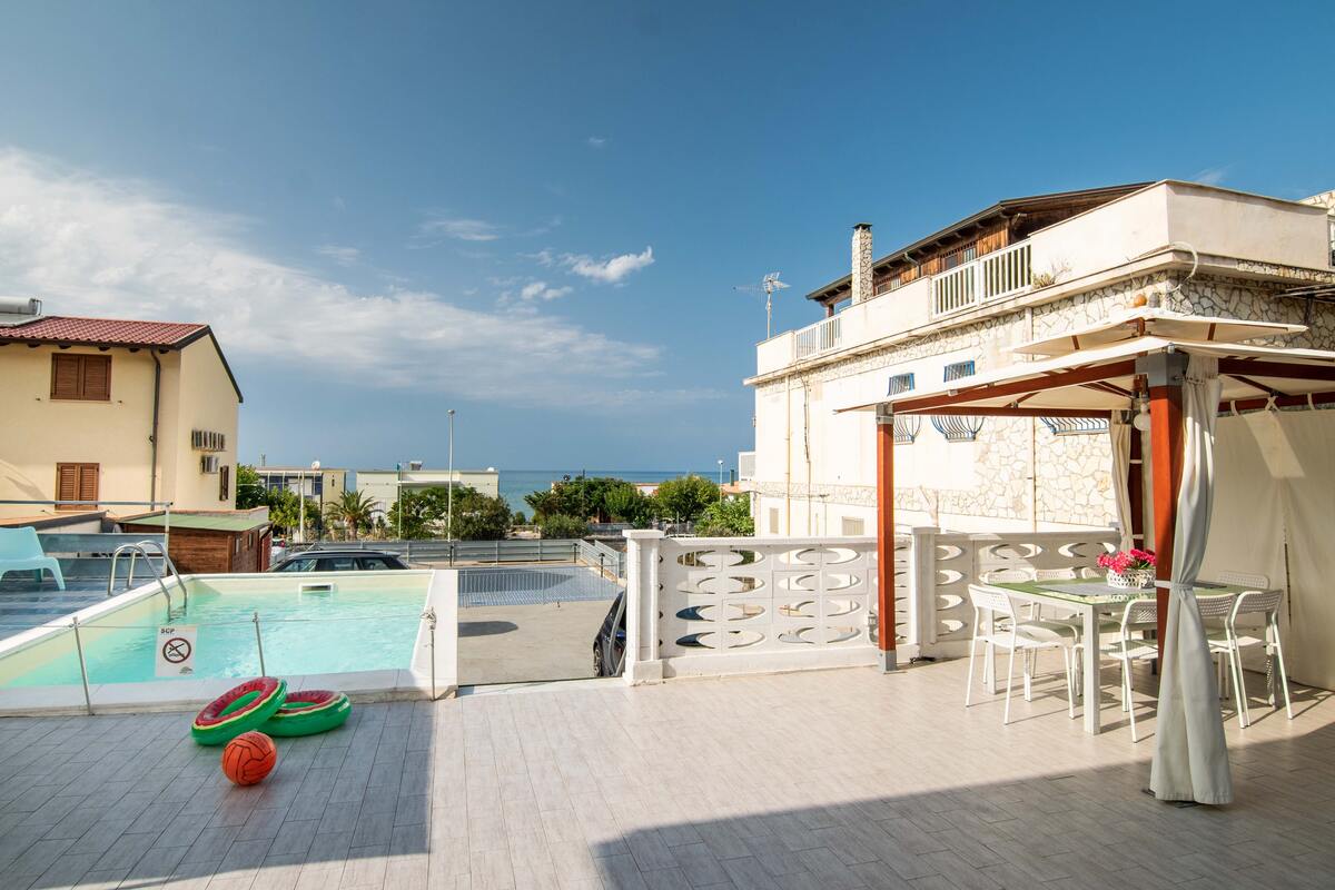 Appartement 90 m² à Alcamo Marina, terrasse piscine - Photo 24