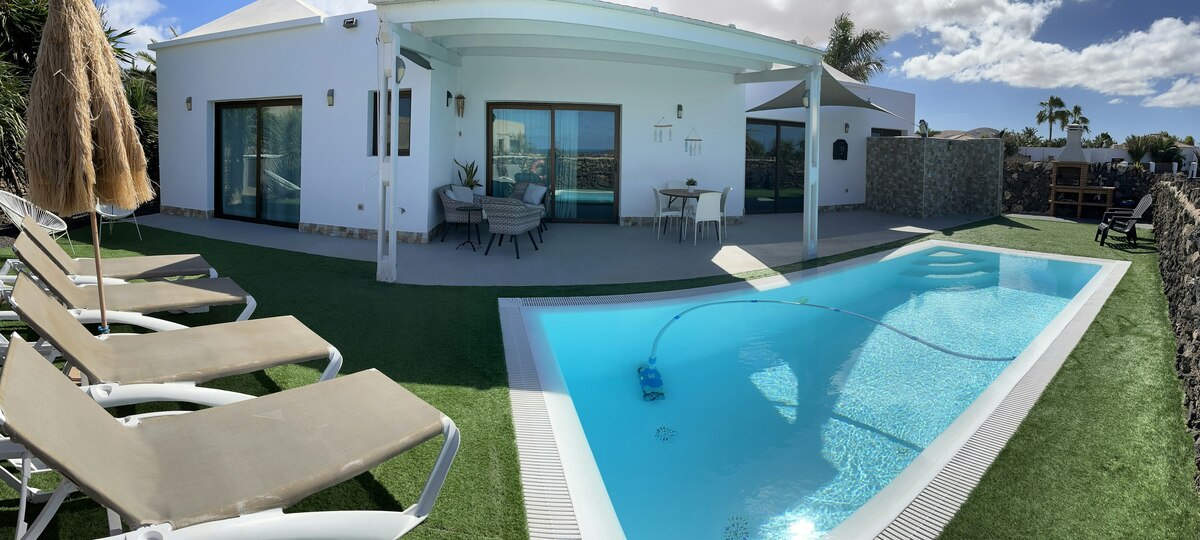 Villa bord de mer 4 pers. avec piscine privée à El Roque - Photo 1