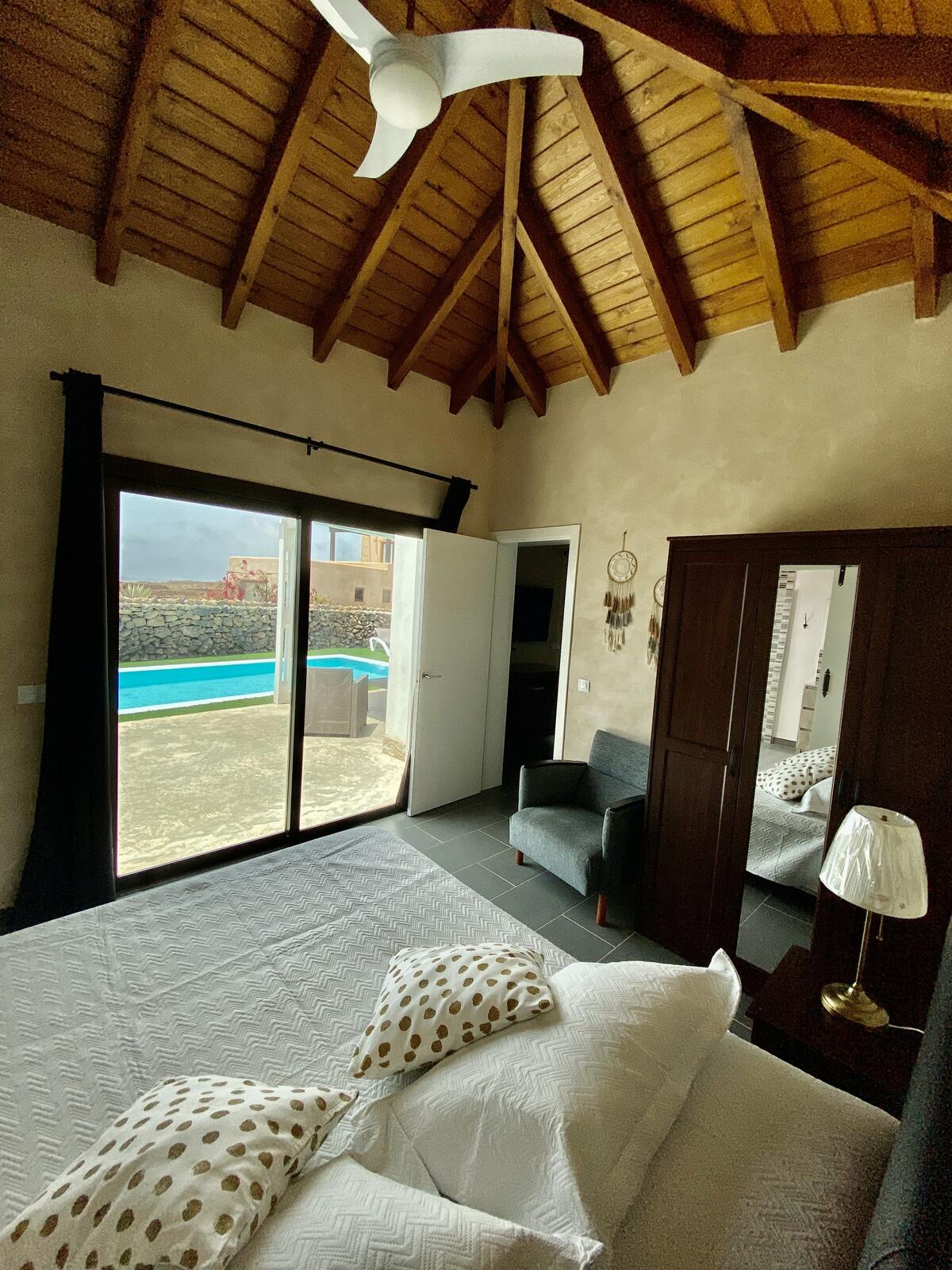 Villa bord de mer 4 pers. avec piscine privée à El Roque - Photo 9